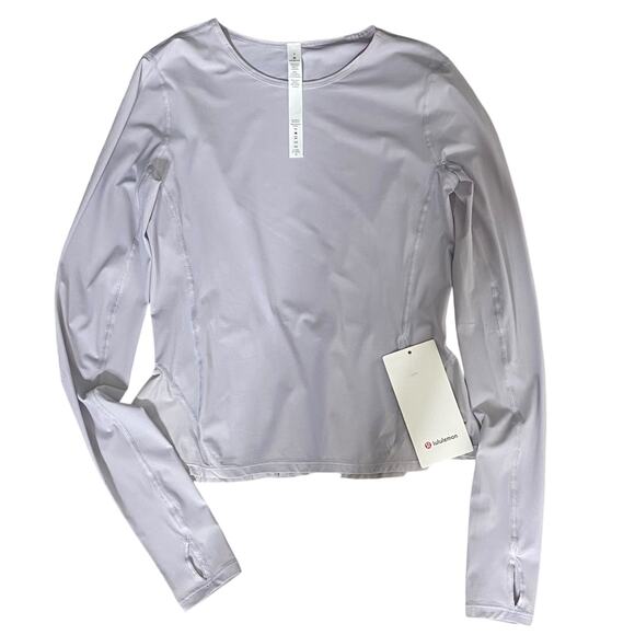 NWT Lululemon Look Ahead Run Lilac Light Purple Tech Tee 2 - Picture 3 of 5